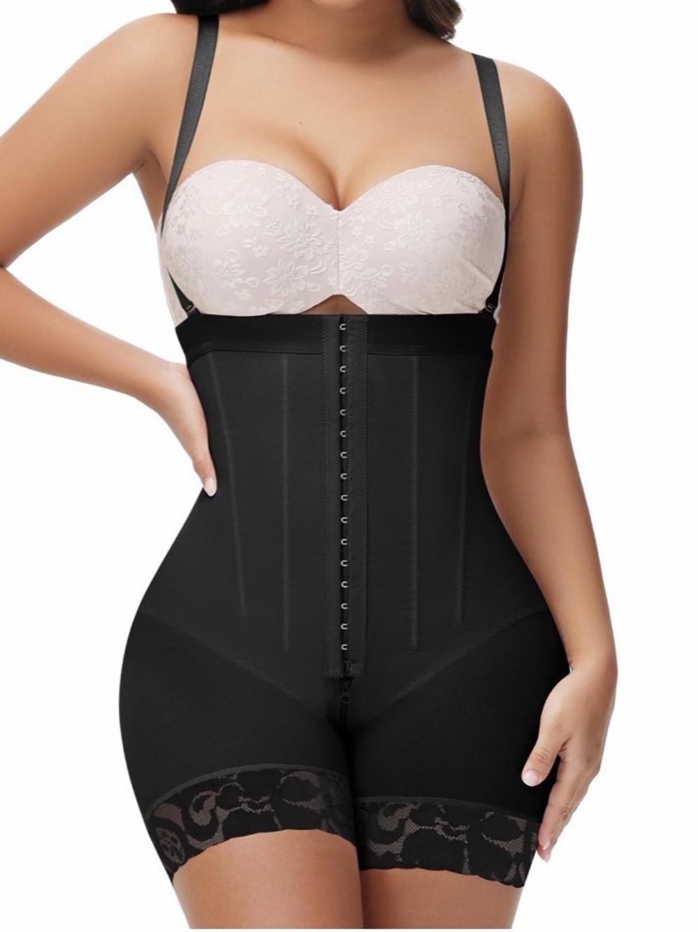 A381 SHAPSHE Fajas Colombianas Tummy Control Strapless Shapewear Butt lifter NEW